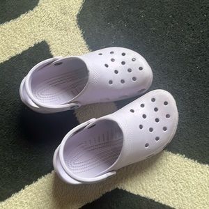 Crocs.    Size 4 in men’s six in women’s.